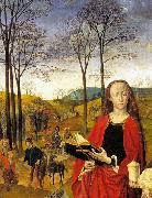 Hugo van der Goes Sts Margaret and Mary Magdalene with Maria Portinari oil painting picture wholesale